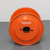Pressed Steel Cable Reel — Durable Orange Metal Spool for Industrial Wire and Cable Winding