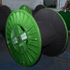 Corrugated Steel Cable Reel — Reinforced Pressed Metal Spool for Heavy-Duty Wire and Cable Winding